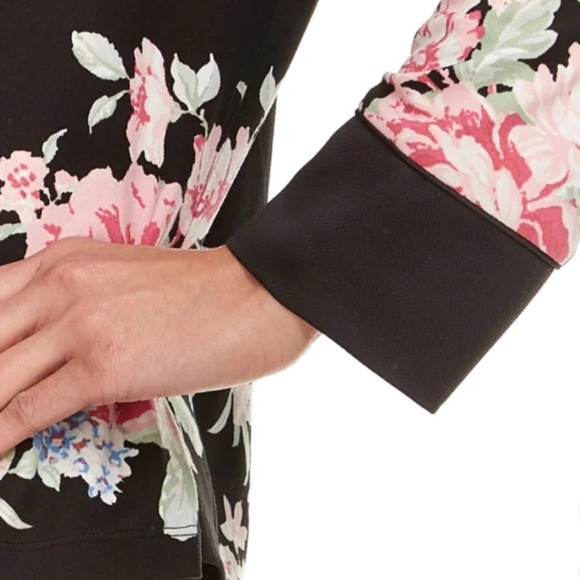 Flora Nikrooz Ladies' Satin Trim Notch Collar PJ Set XL NEW - Picture 7 of 7